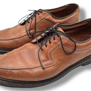 Allen Edmonds Wilbert Mens Oxfords Brown Leather Sz‎ 8B Lace Up Dress Shoes USA